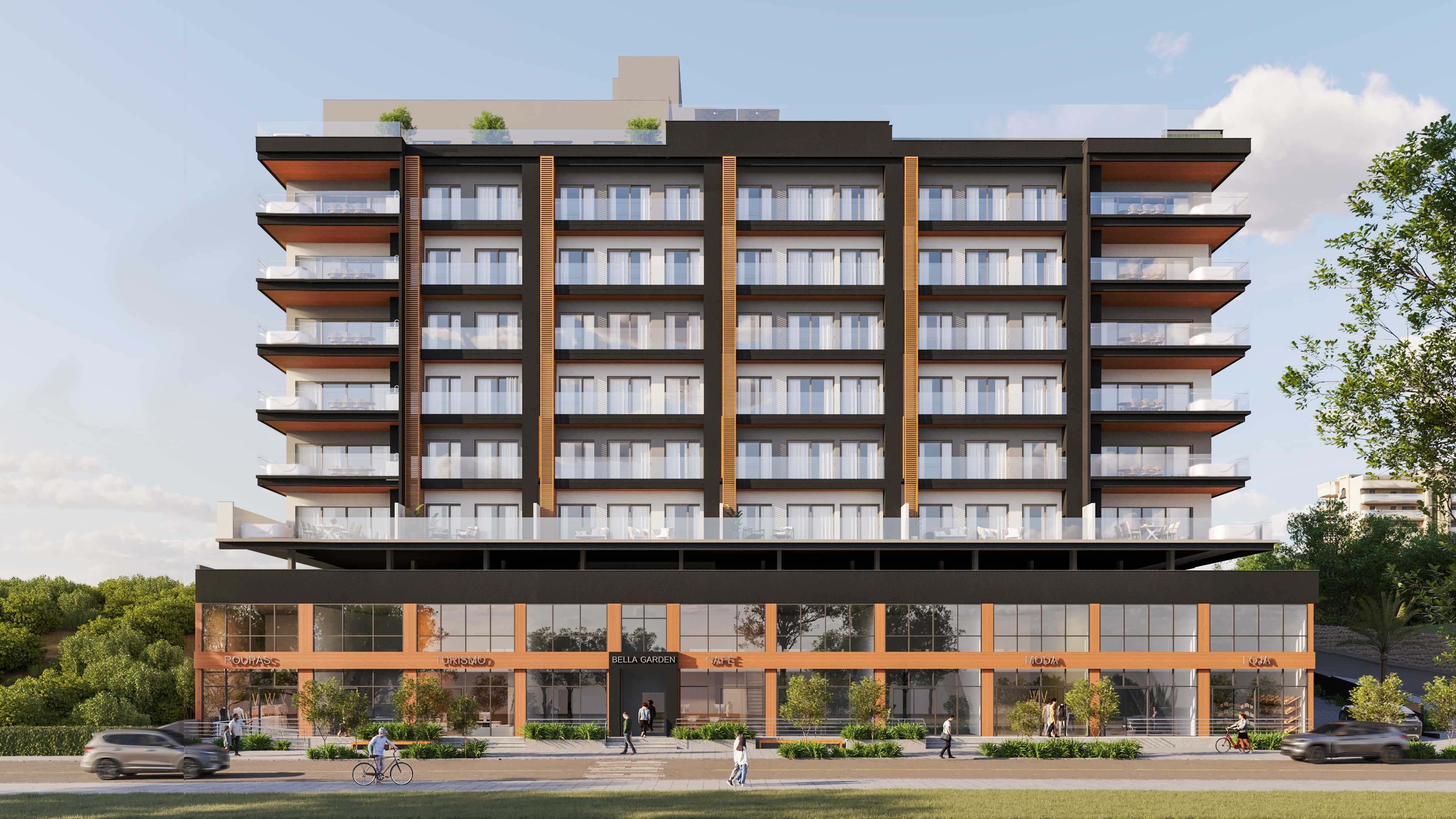 Fachada Bella Garden Residence
